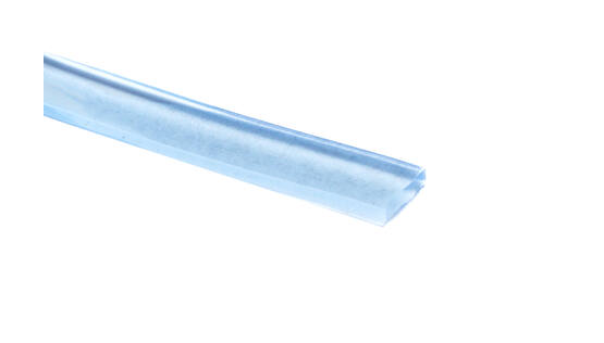 Flat profile A2070B, 12x3 mm
(PVC, transparent), 200 m/spool